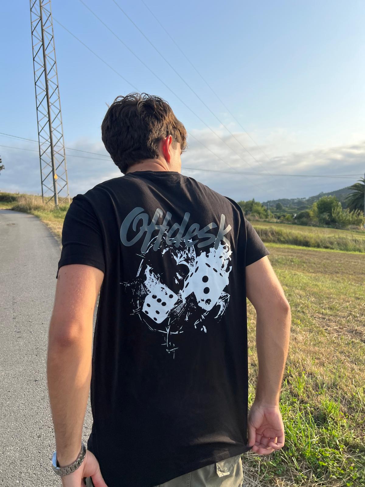 Camiseta negra Offdesk