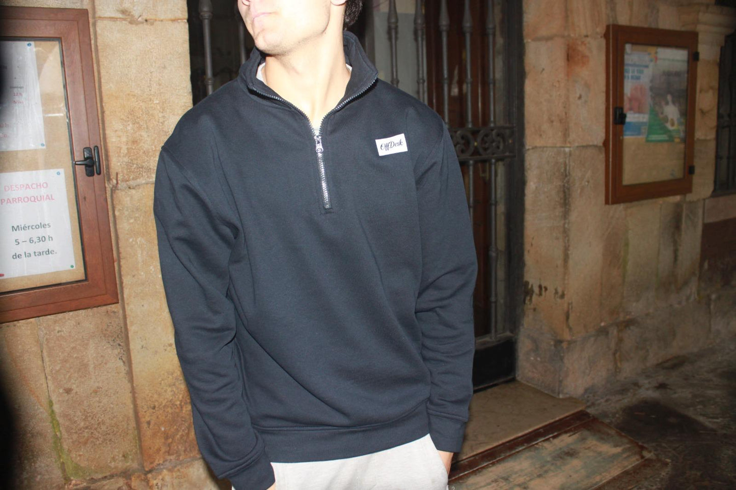 Sudadera de cuello alto