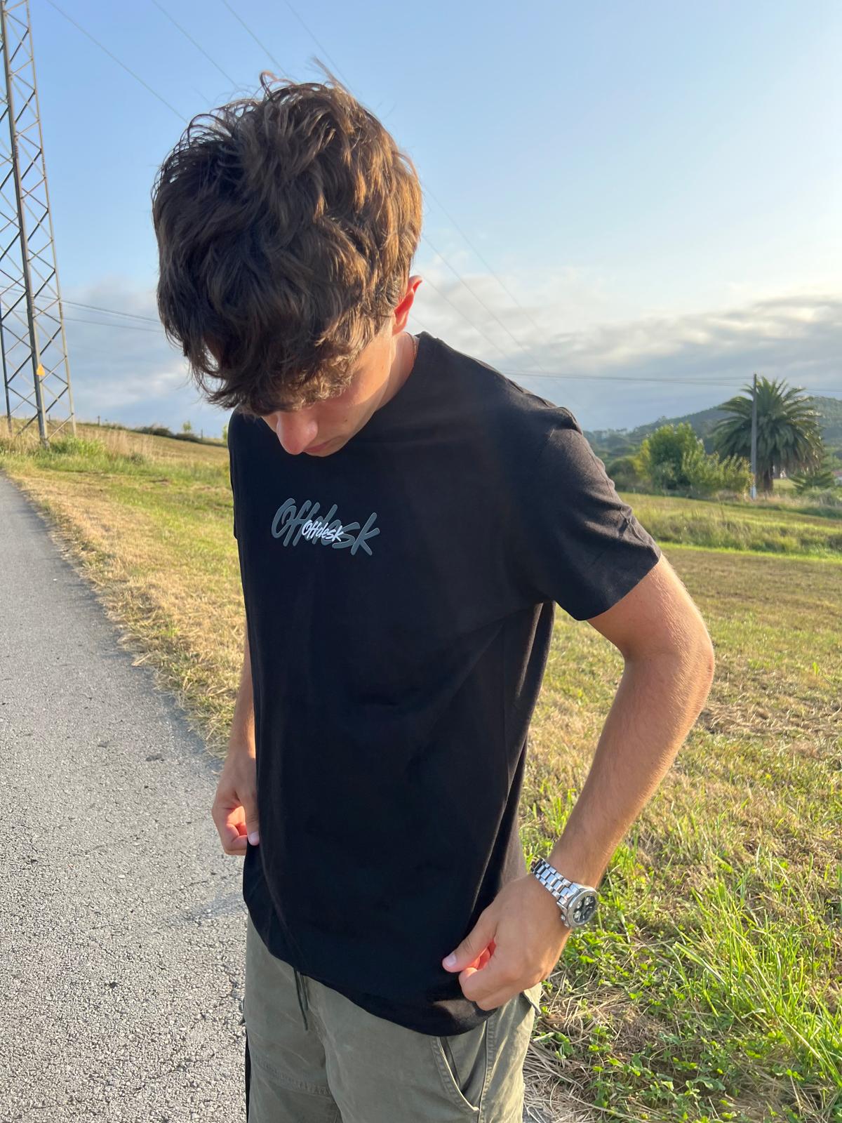Camiseta negra Offdesk